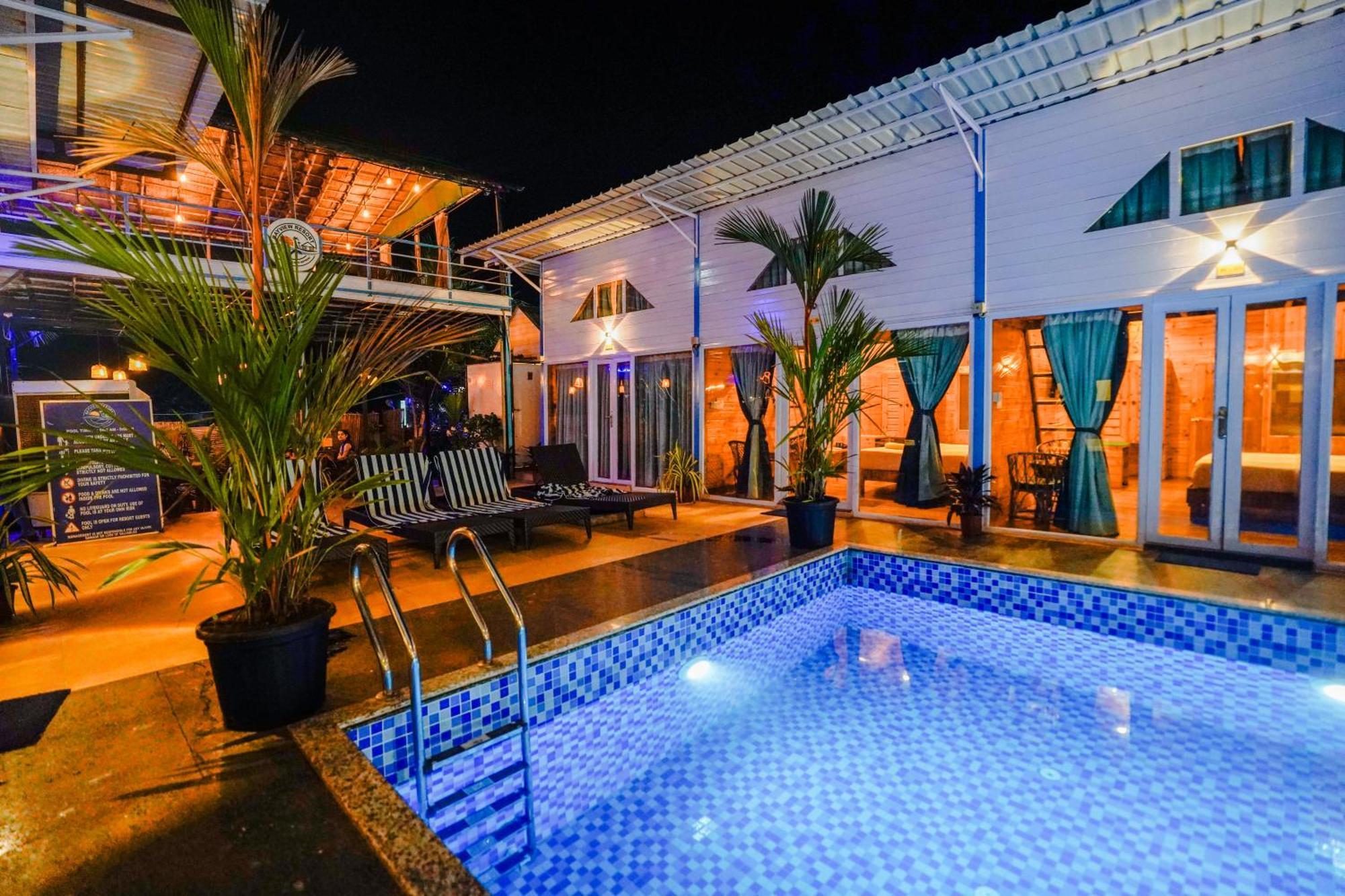 Bayview Cottage Pool أنجونا المظهر الخارجي الصورة