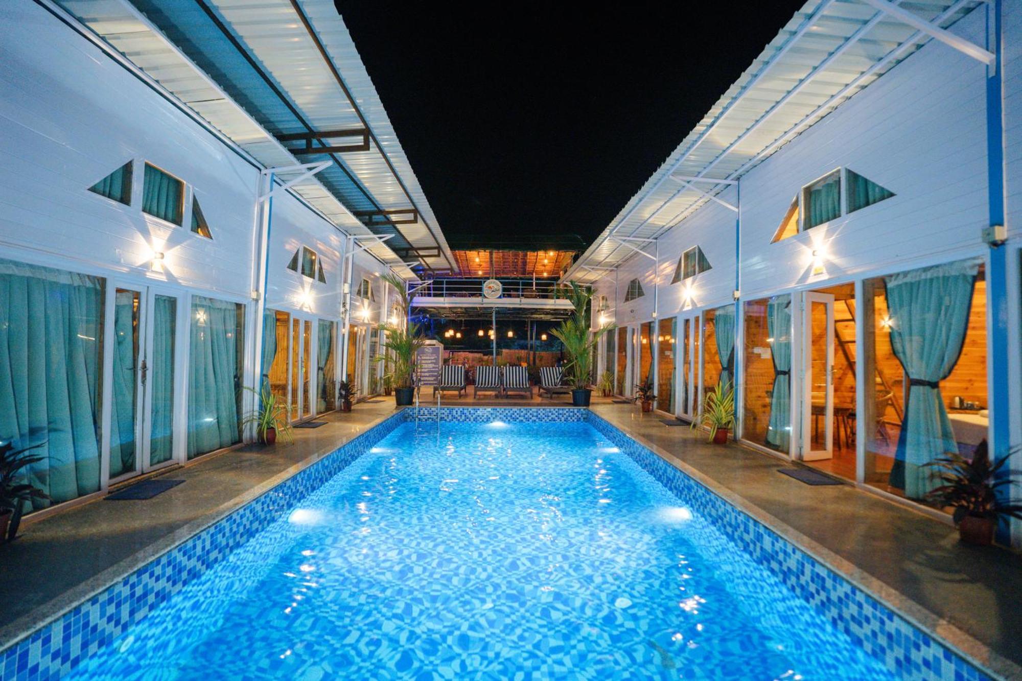 Bayview Cottage Pool أنجونا المظهر الخارجي الصورة