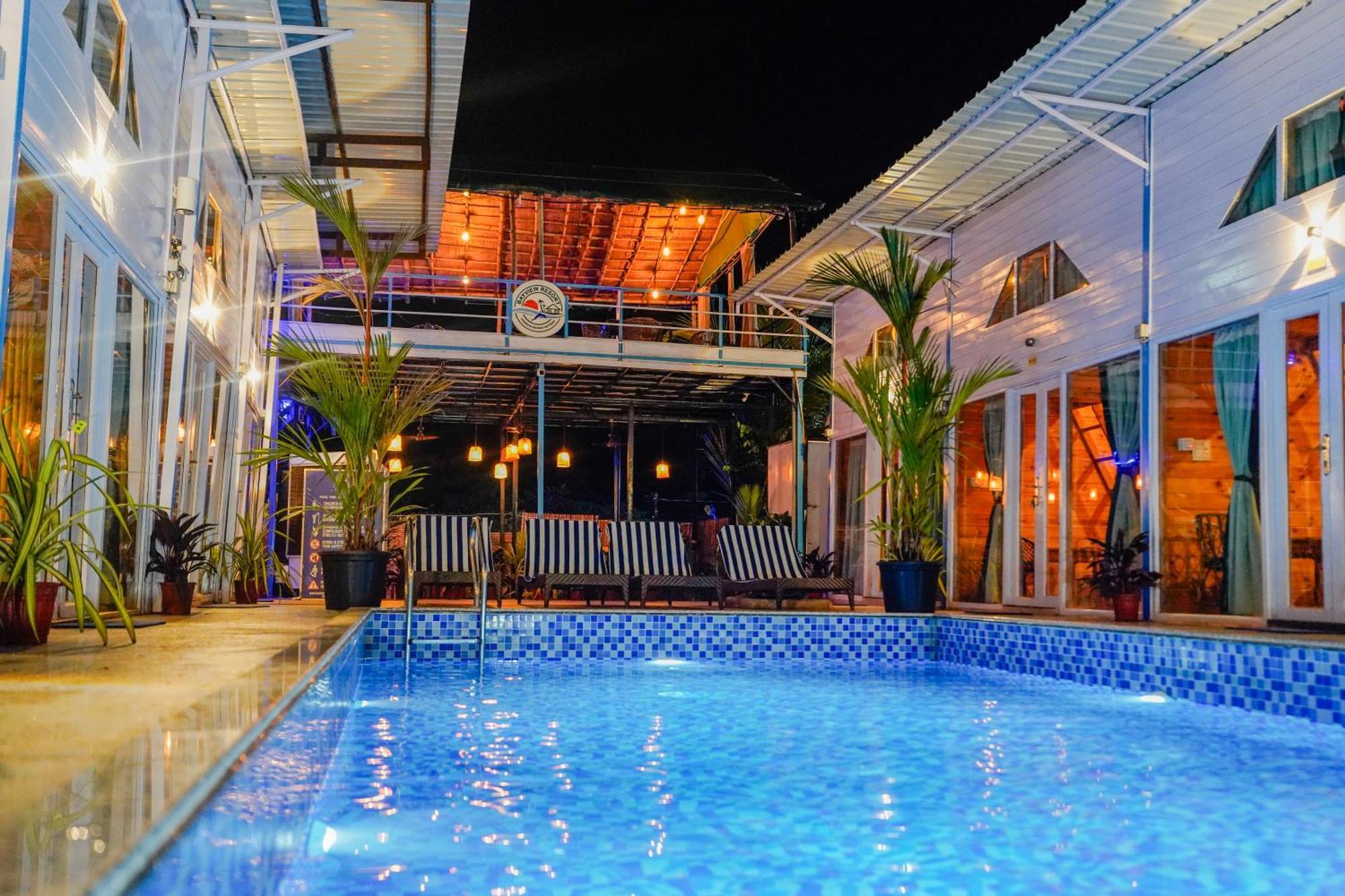 Bayview Cottage Pool أنجونا المظهر الخارجي الصورة